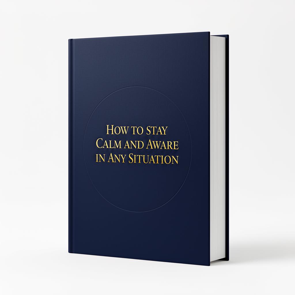 How to Stay Calm and Aware in Any Situation